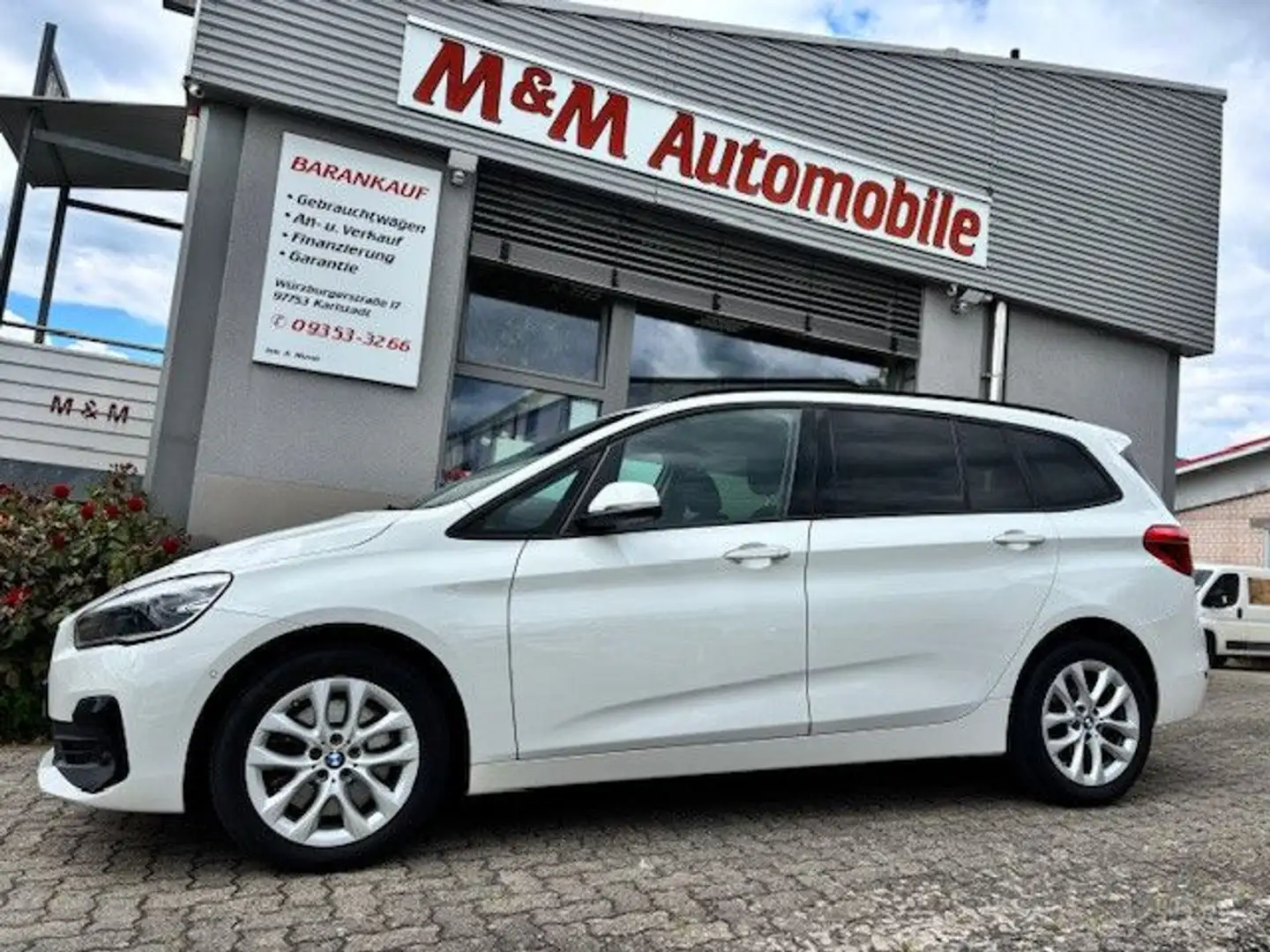 BMW 218 Aut. 7-Sitzer+NAVI+LED+PDC+SHZ Weiß - 1