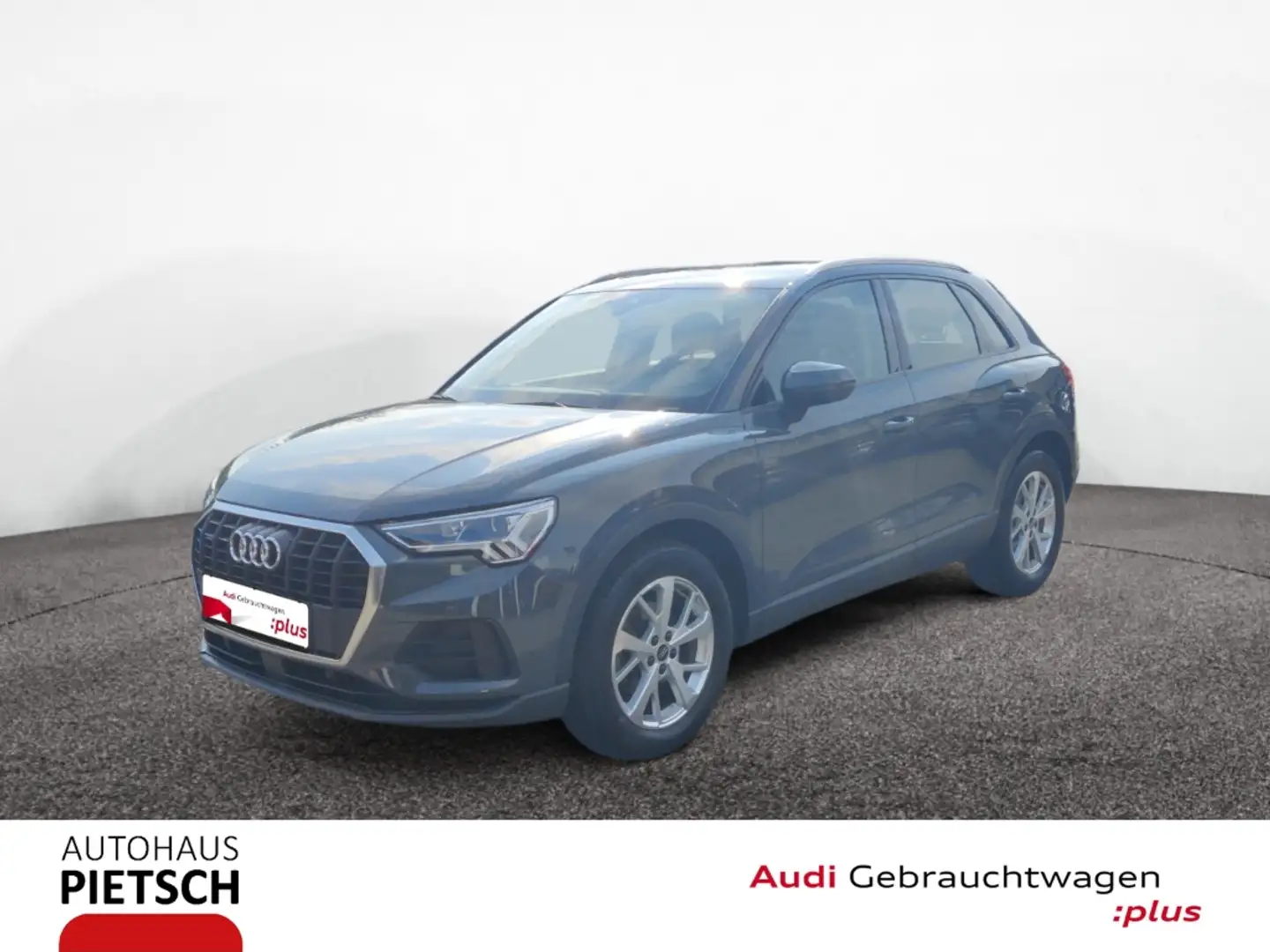 Audi Q3 35 TDI quattro AHK ACC Standhz DigCockpit Gris - 1