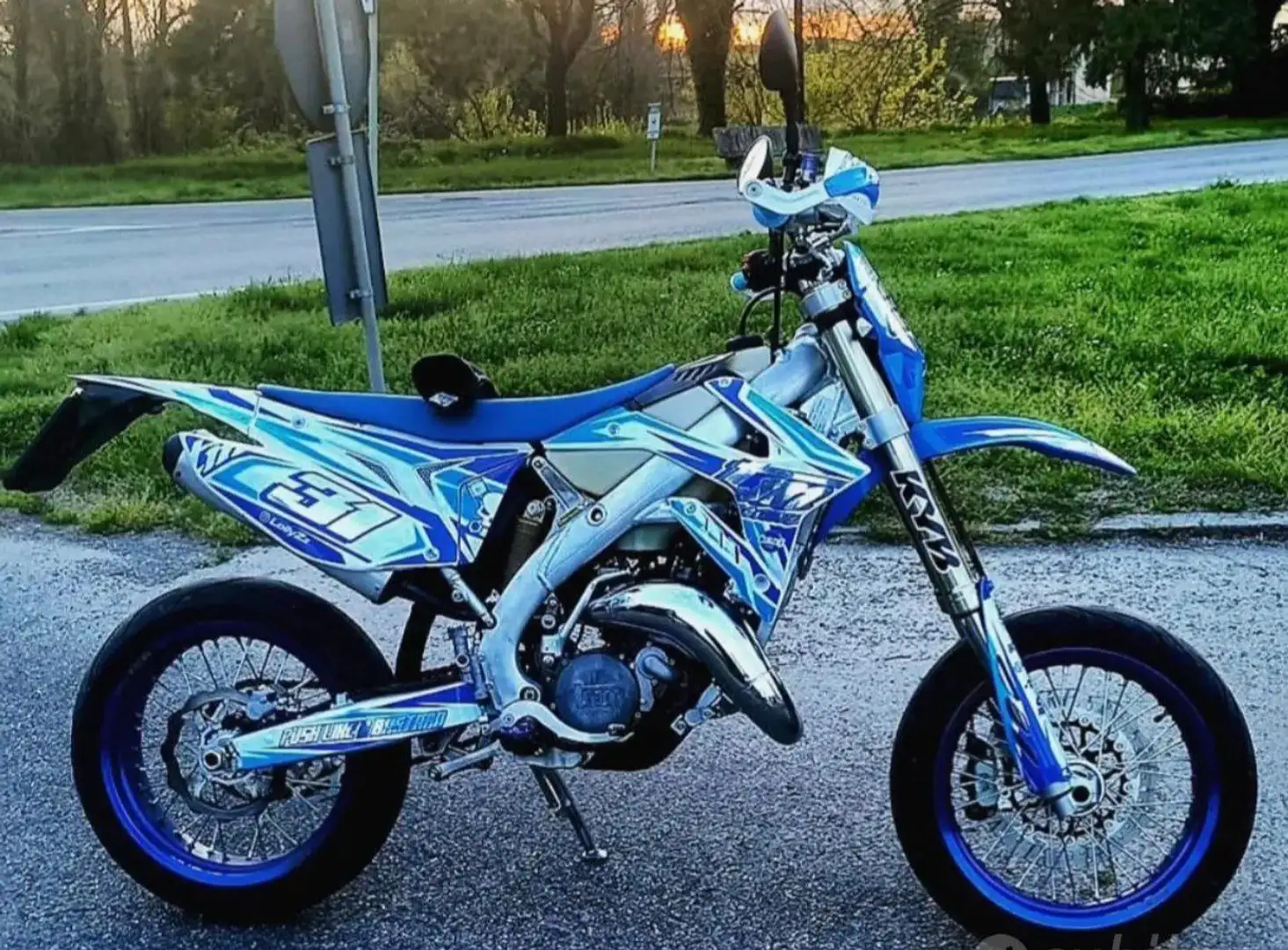 TM 125 Smr 125 Fi Blu/Azzurro - 1
