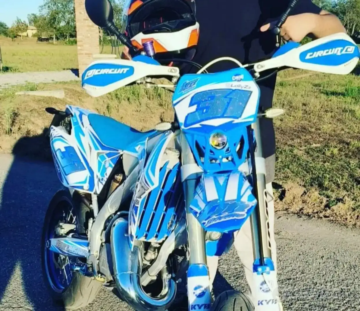 TM 125 Smr 125 Fi Blu/Azzurro - 2