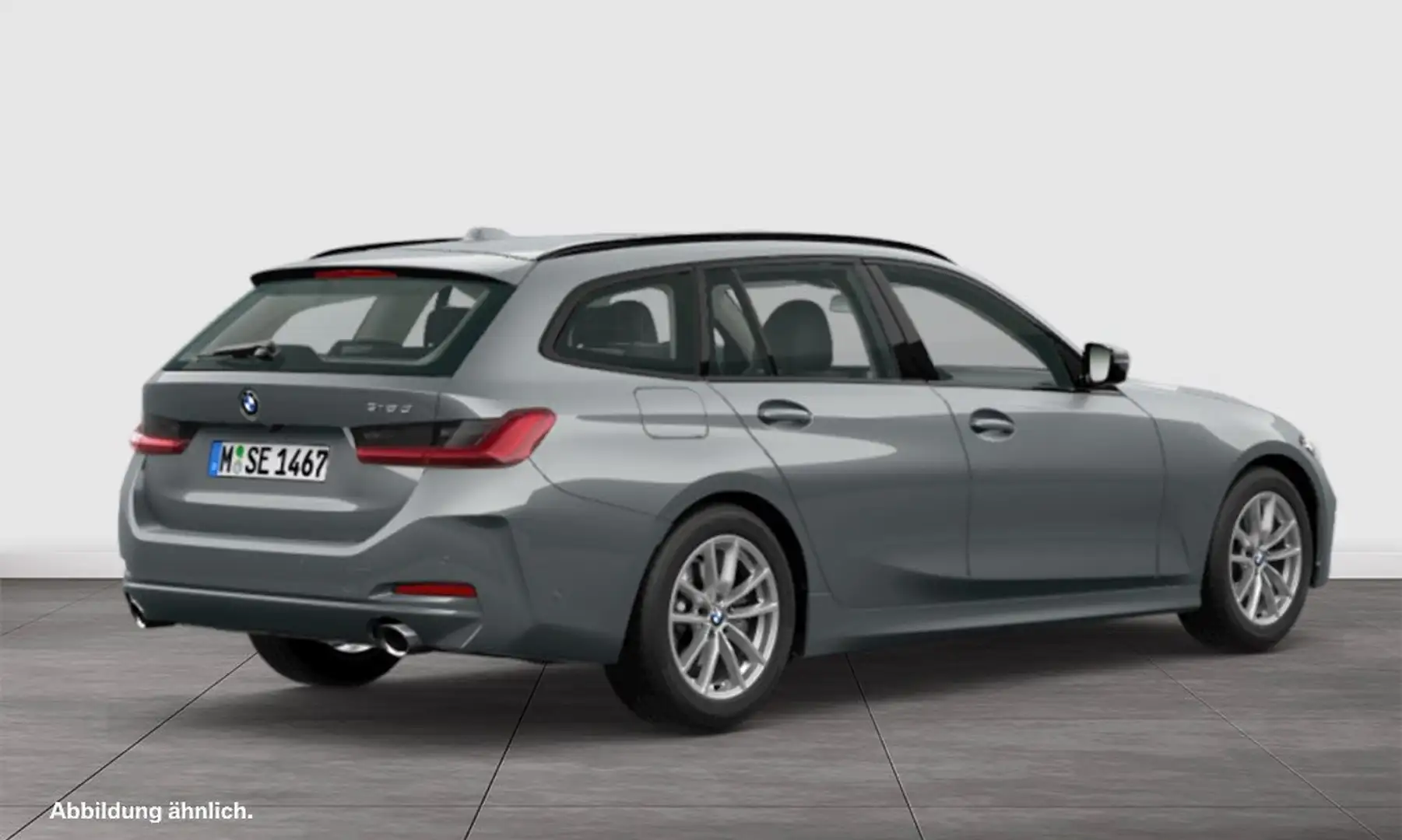 BMW 318 d Touring Aut Nav LED Pano Komfzg Parkass Gris - 2