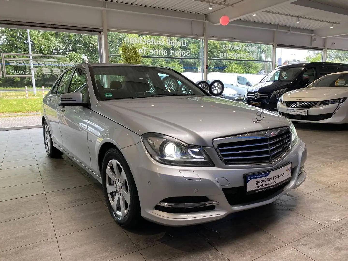 Mercedes-Benz C 180 CDI BlueEfficiency Limousine *Garantie* Silber - 1