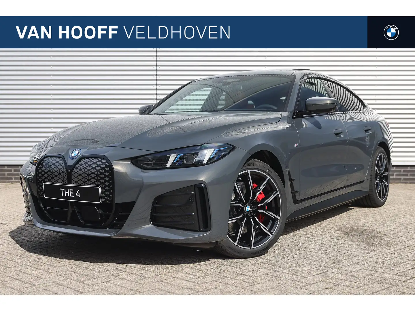 BMW i4 eDrive40 M Sport / Adaptieve LED / M Adaptief onde Grijs - 1