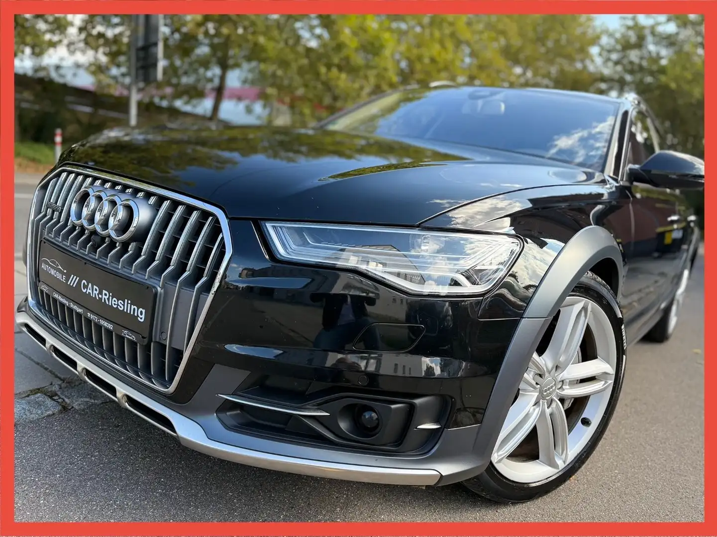 Audi A6 allroad Quat3.0 TDI/LEDER/360*/KEYYSGO/i HAND Schwarz - 1