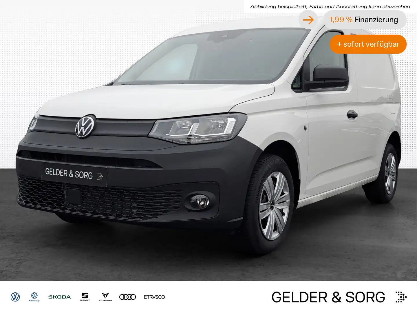 Volkswagen Caddy Cargo TDI DSG *GJR*Winterpaket*Komfortpake Blanc - 1
