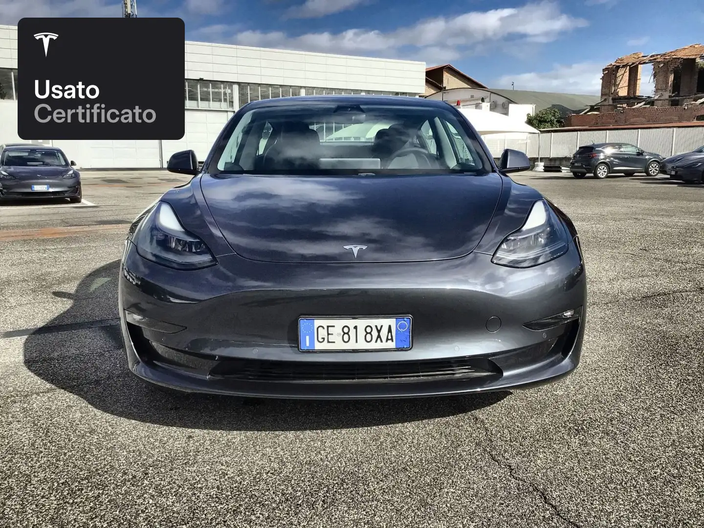 Tesla Model 3 Long Range AWD Argent - 2