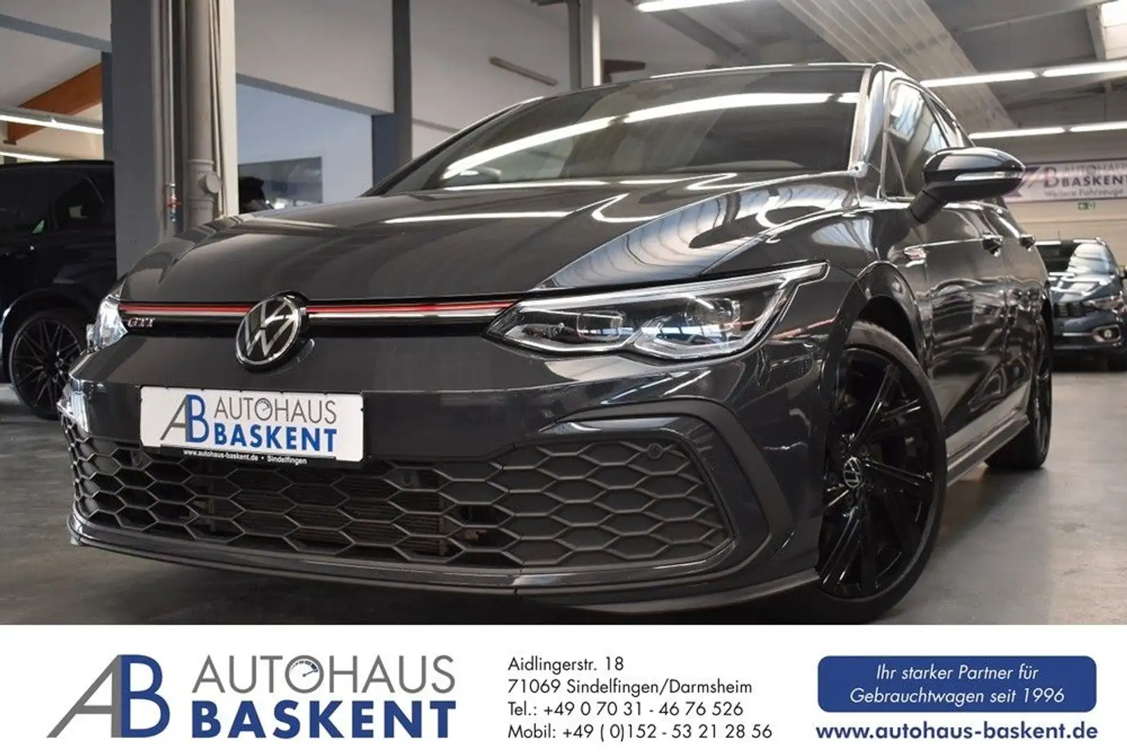 Volkswagen Golf 8 Lim. GTI*KAMERA*LED*ACC*LED*NAVI*DIGITAL* Grijs - 1