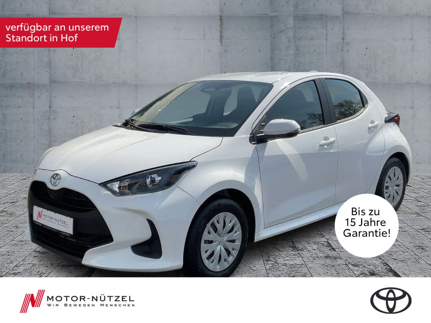 Toyota Yaris 1.5 Hyb. Comfort Weiß - 1