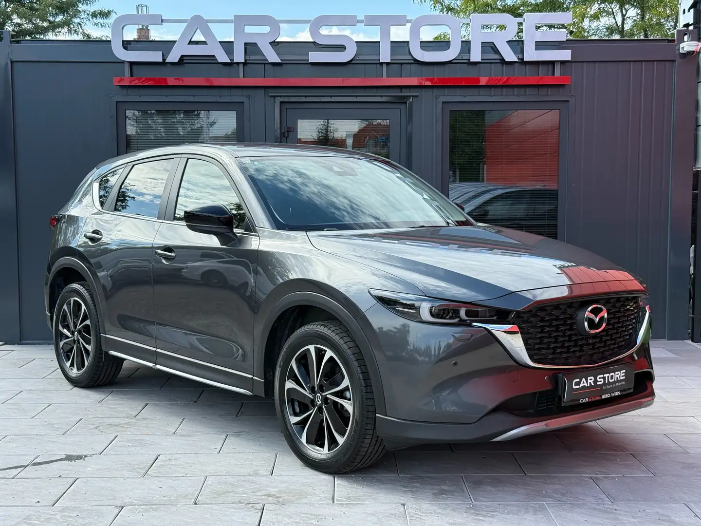 Mazda CX-5 Skyactive|Aut.|Exclusive|Spurass|360°|Navi|LED Gris - 1