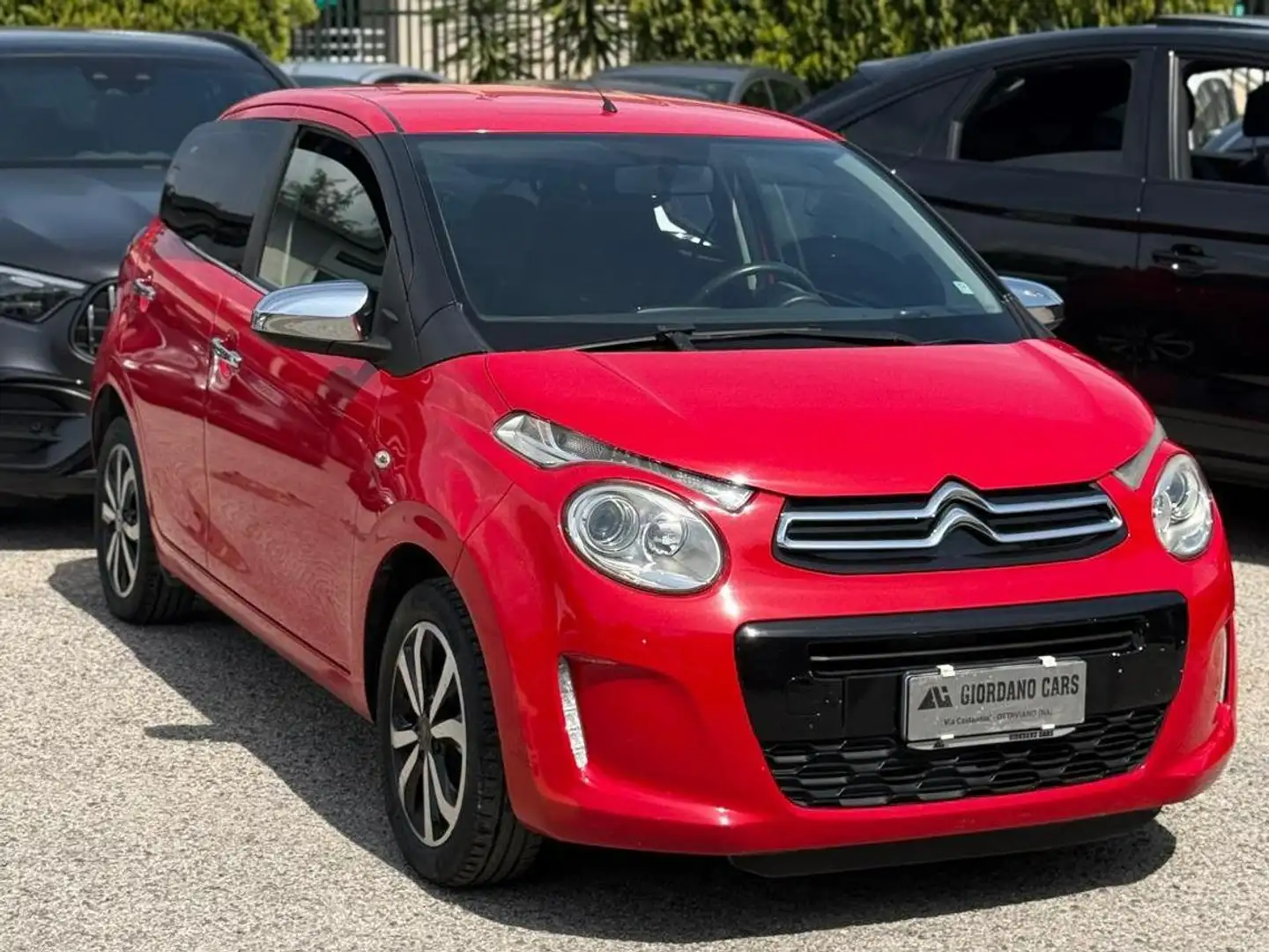 Citroen C1 C1 II 2014 3p 1.0 vti Shine Rosso - 2