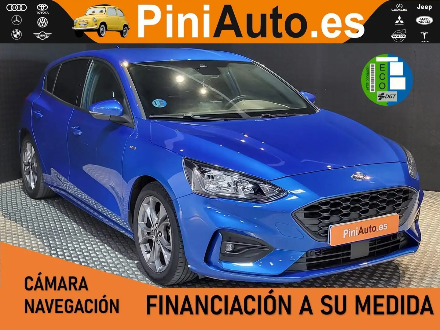 Ford Focus 1.0 Ecoboost MHEV ST-Line 125 Azul - 1