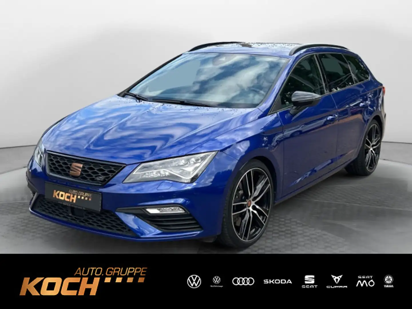 SEAT Leon Sportstourer 2.0TSI Cupra DSG Navi LED Pano Blau - 1
