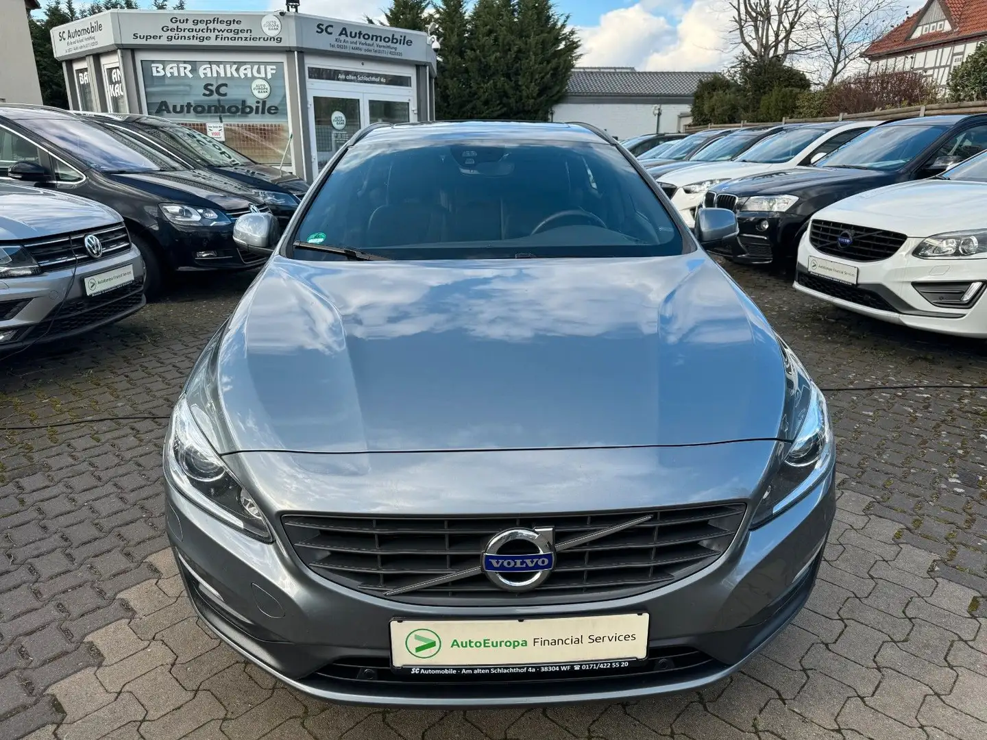 Volvo V60 D4 Geartronic Linje Business Gris - 2