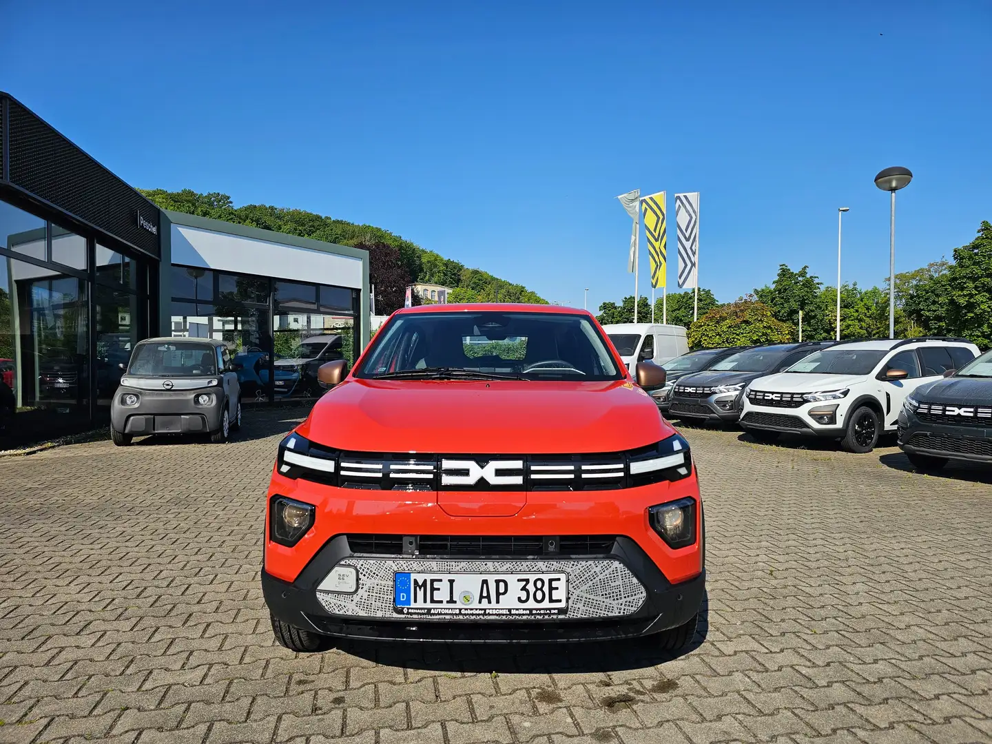 Dacia Spring Extreme 65 Navi Kamera CCS PDC vorn + hinten Rot - 2