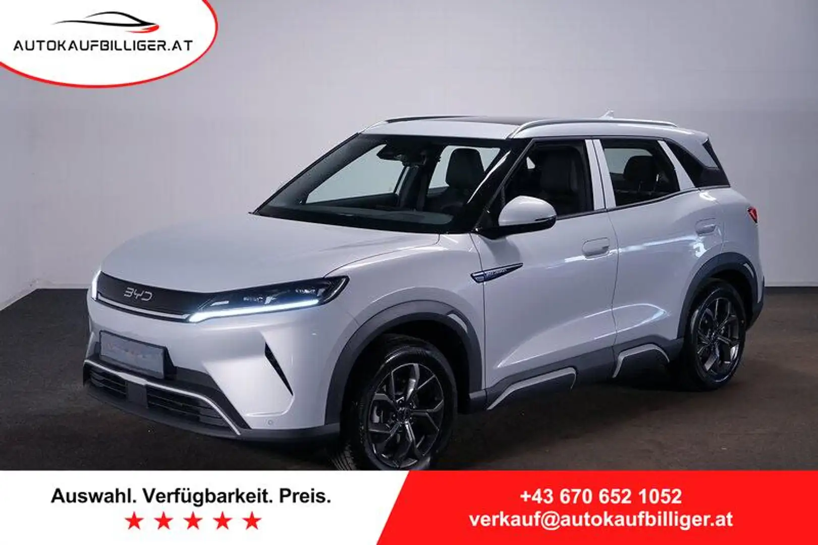 BYD Atto 2 EV Boost 45,12kWh Weiß - 1