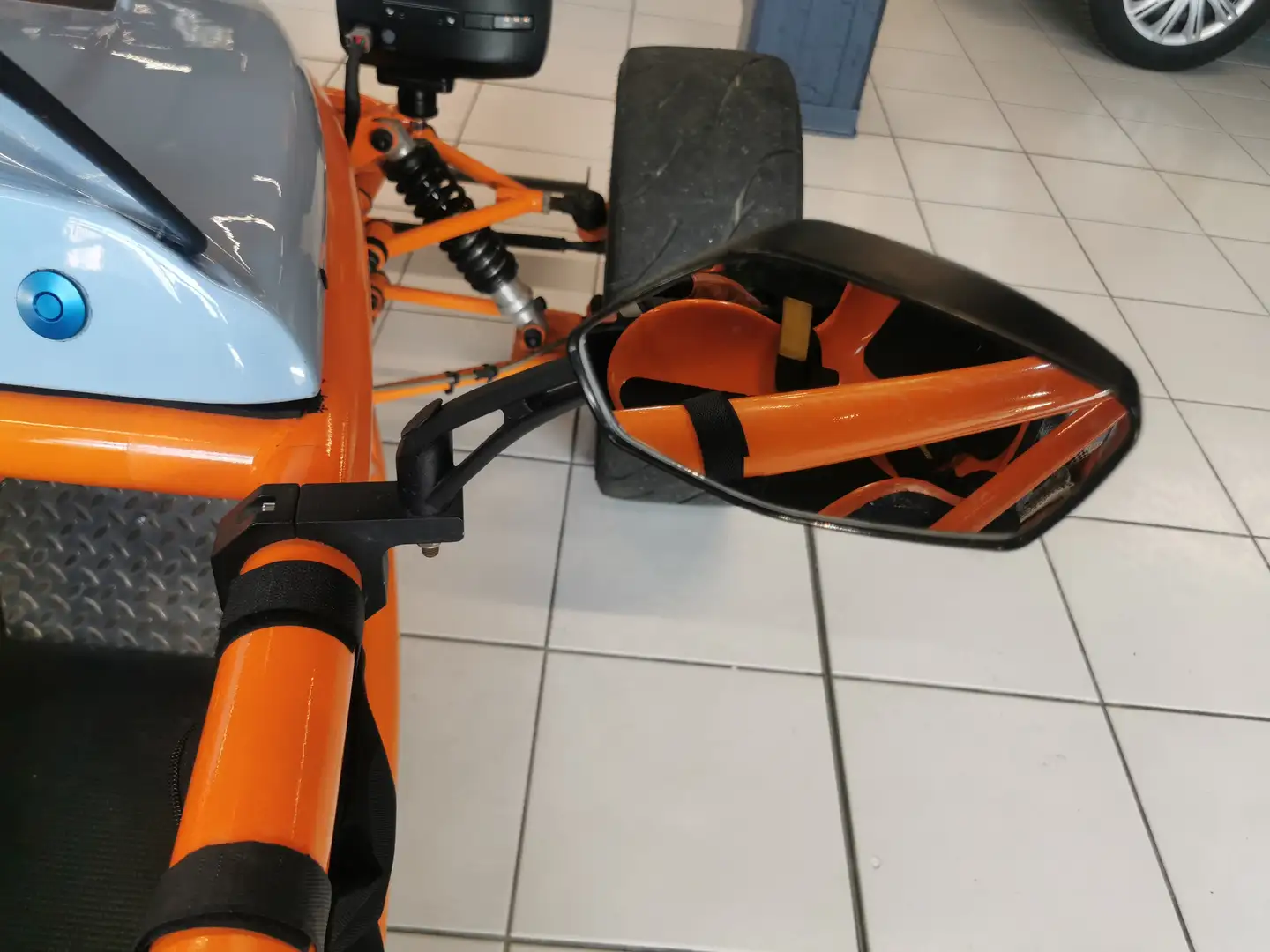 Ariel Motor Atom MeV Rocket Ford Targata guida a sinistra Blu/Azzurro - 2