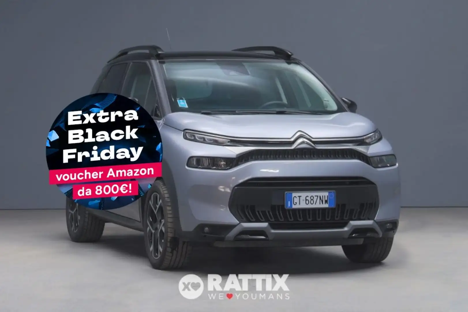 Citroen C3 Aircross 1.2 Puretech 110CV Max Grijs - 1