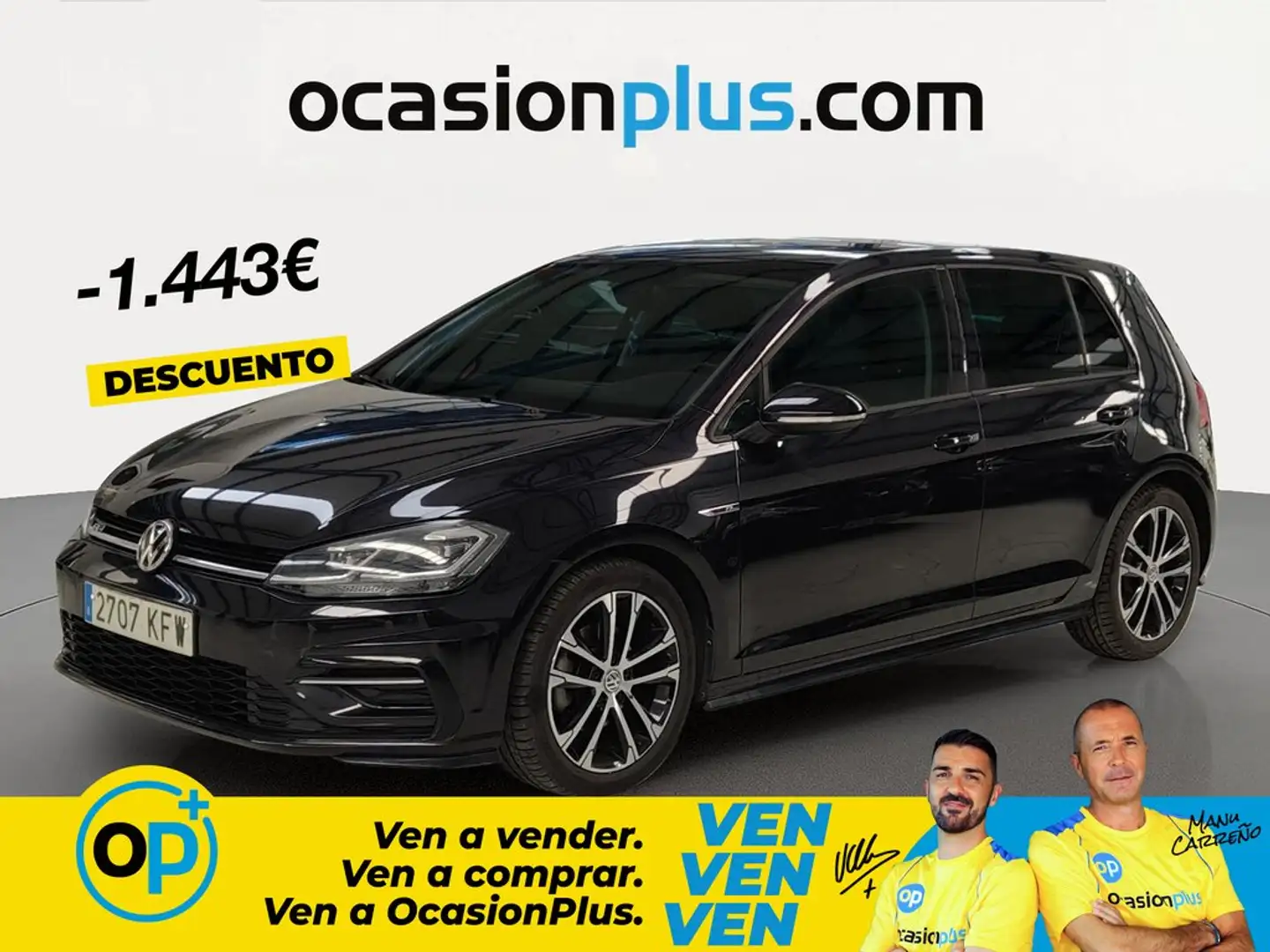 Volkswagen Golf 1.5 TSI Evo Sport 110kW Negro - 1