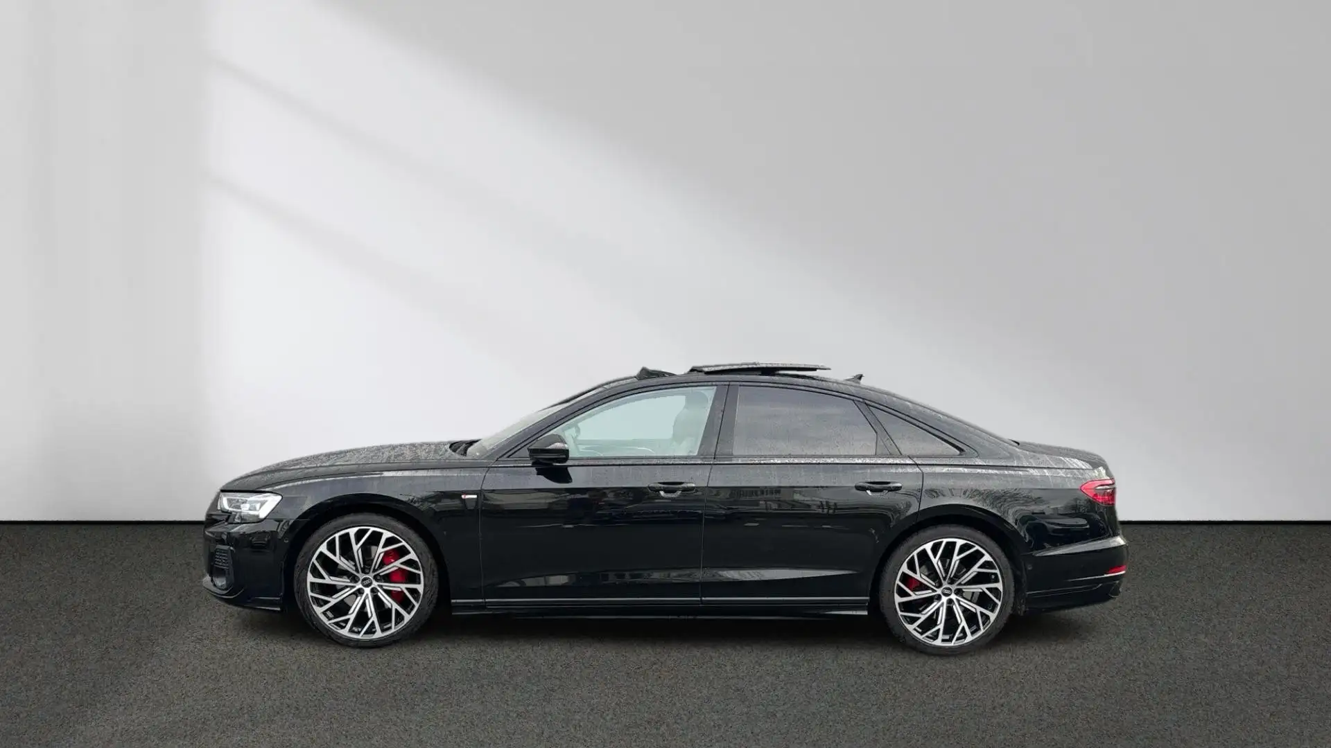 Audi A8 50 TDI quattro Matrix Panorama B&O Memory Schwarz - 2