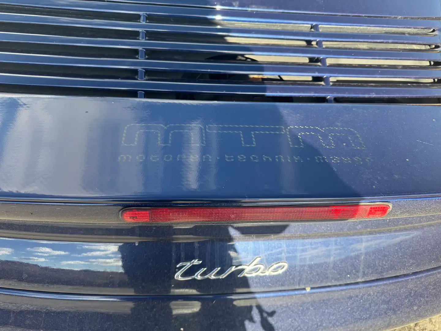 Porsche 996 911 Coupe 911 Turbo MTM Blau - 2