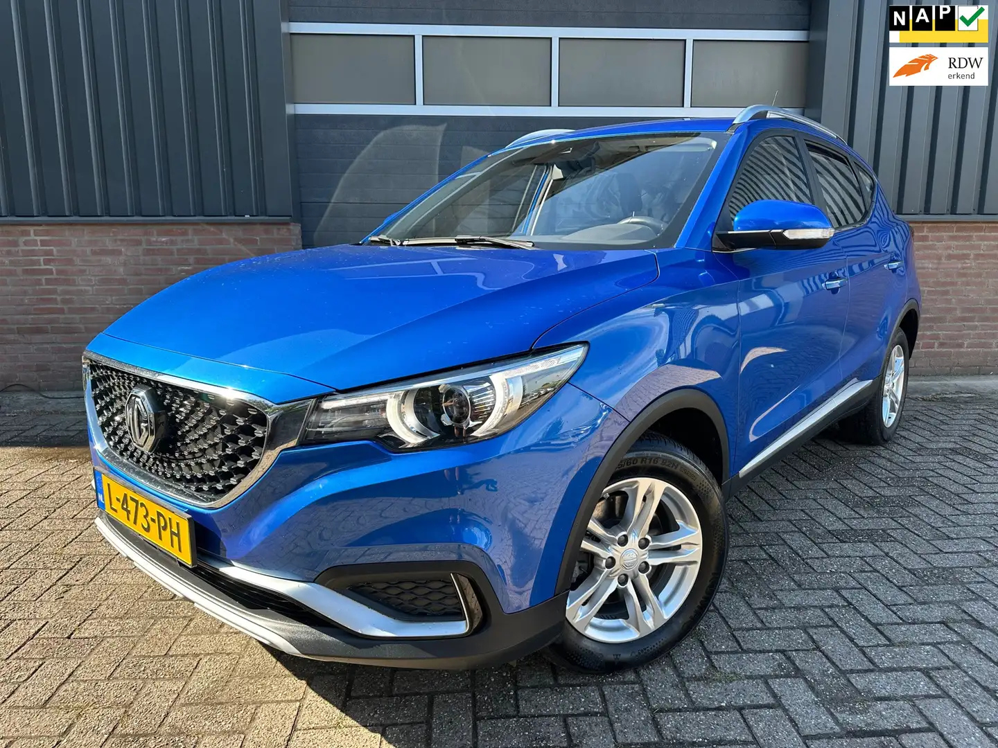 MG ZS MG EV Comfort 45 kWh nog 3 jaar fabrieksgarantie Blauw - 1
