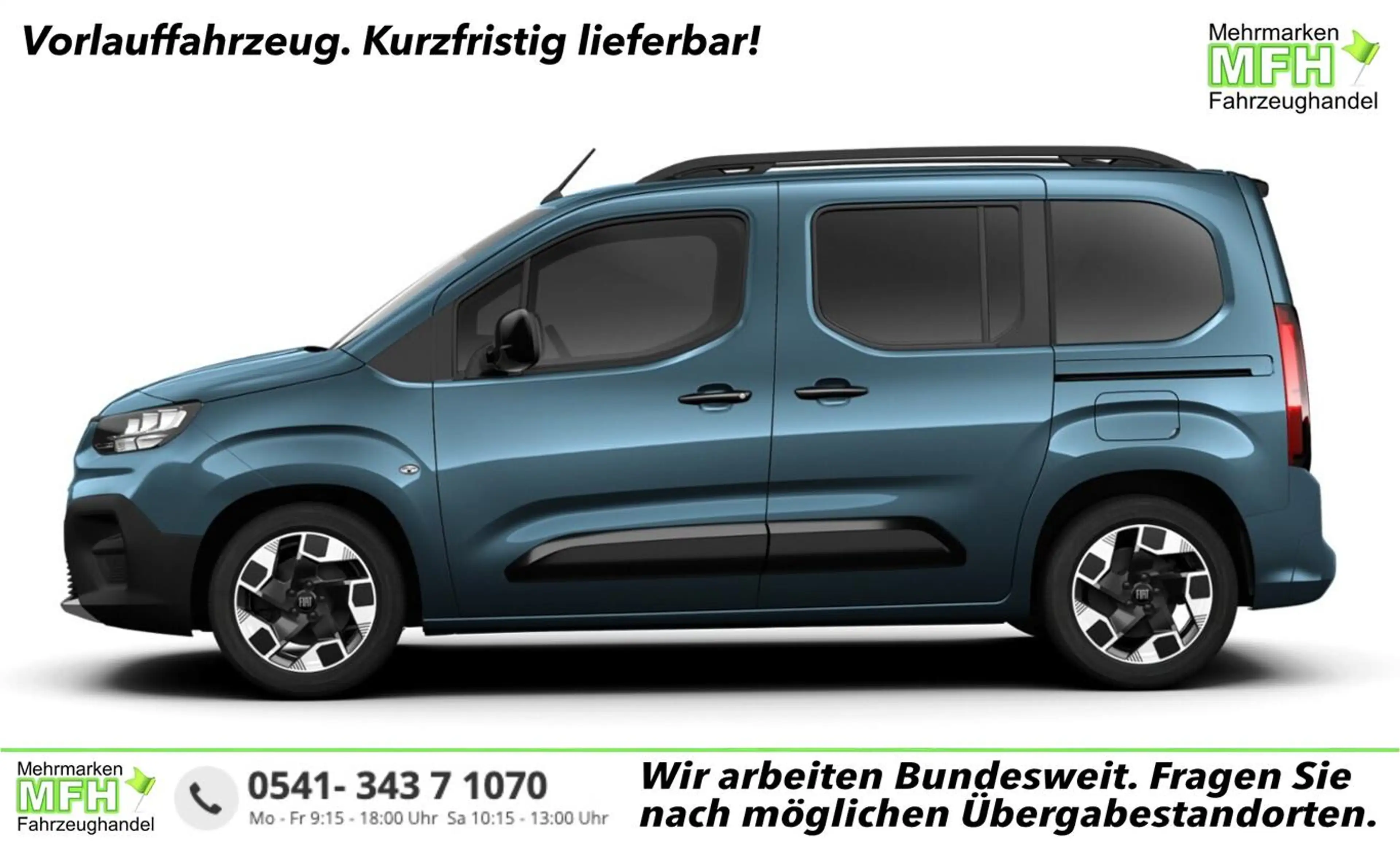 Fiat Qubo L La Prima AT8 17"LM LED Keyl ACC SHZ Kam 96 kW...