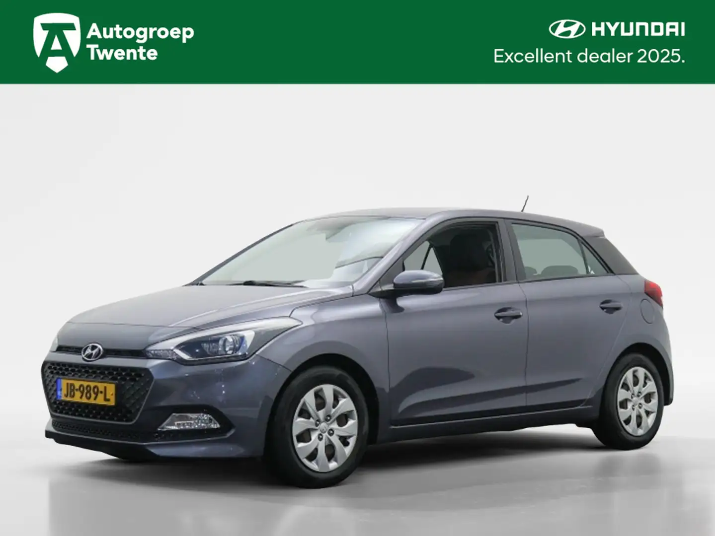 Hyundai i20 1.2 HP i-Motion | Trekhaak | Cruise control | Blue Gris - 1