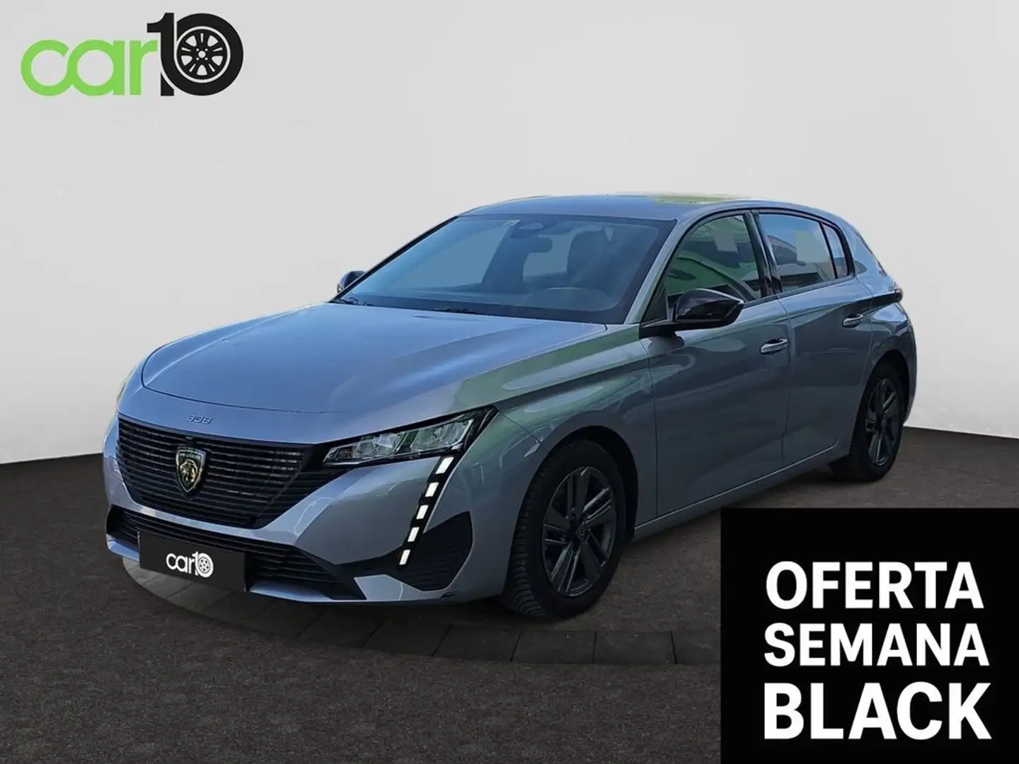 Peugeot 308 1.2 PureTech S&S Allure EAT8 130 Gris - 1