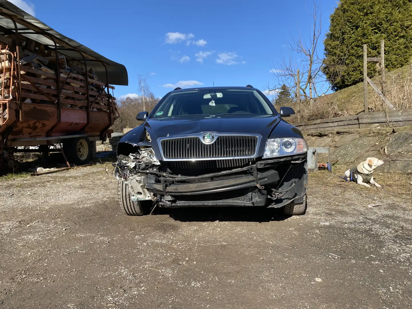 Skoda Octavia Skoda Octavia Scout 4x4 / Unfallwagen/ Motor läuf Grau - 2