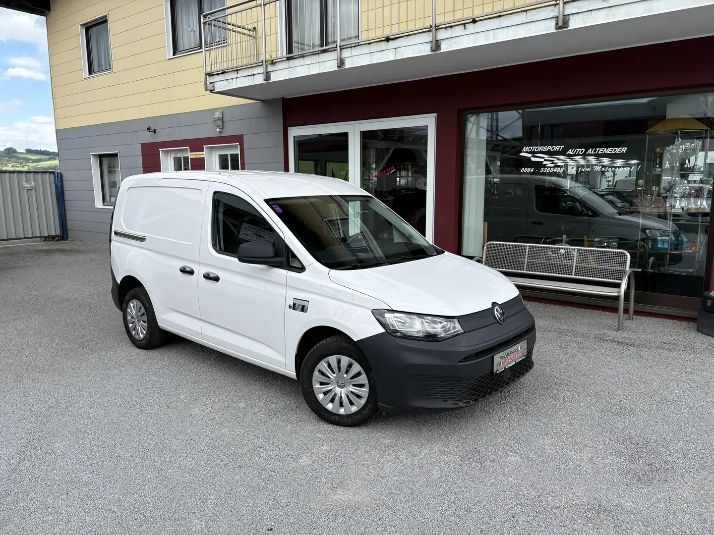 Volkswagen Caddy Kasten Entry 2,0 TDI *FACELIFT-MODELL|1.BESITZ* Blanc - 1