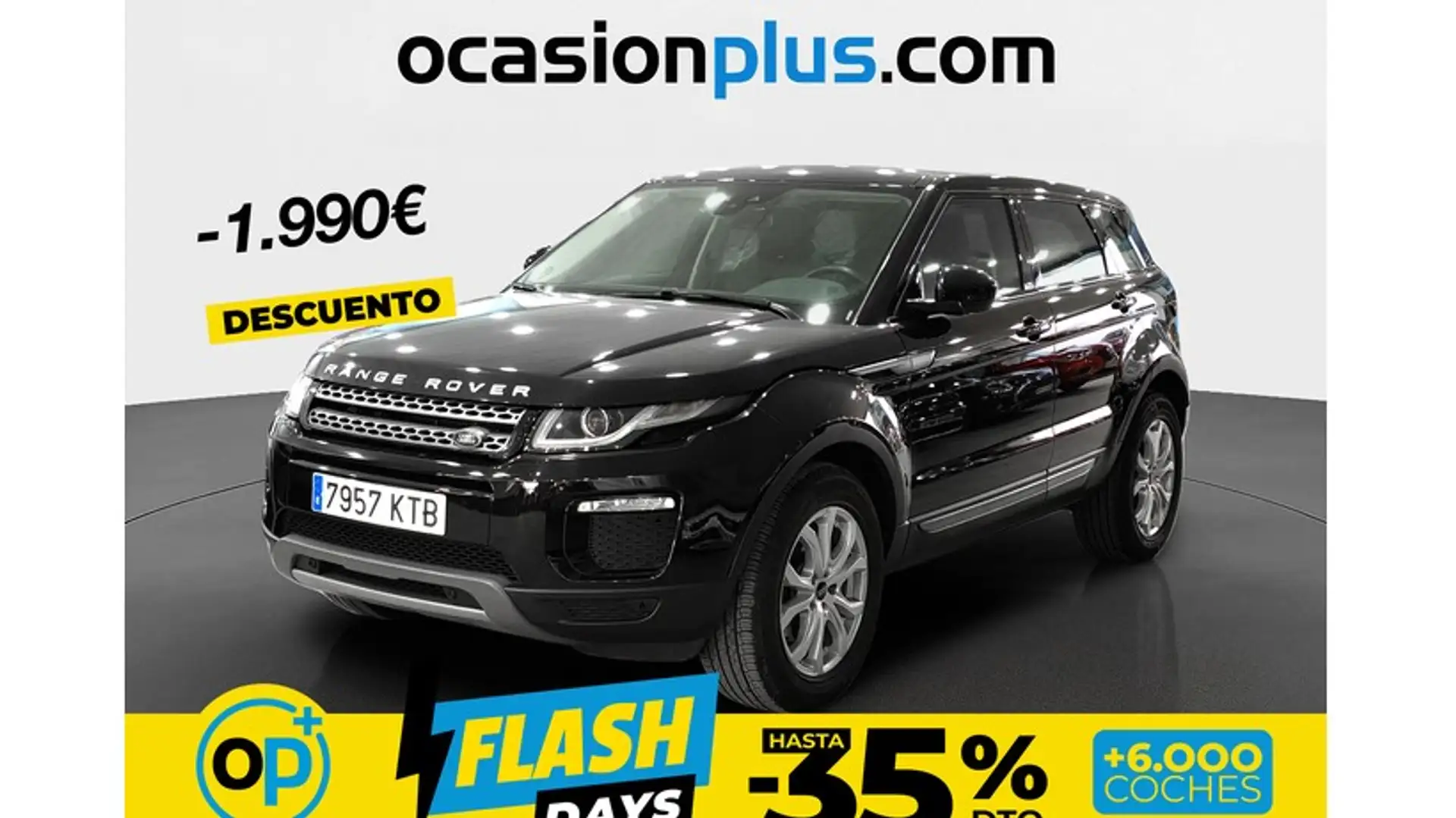 Land Rover Range Rover Evoque 2.0TD4 SE 4WD Aut. 150 Schwarz - 1