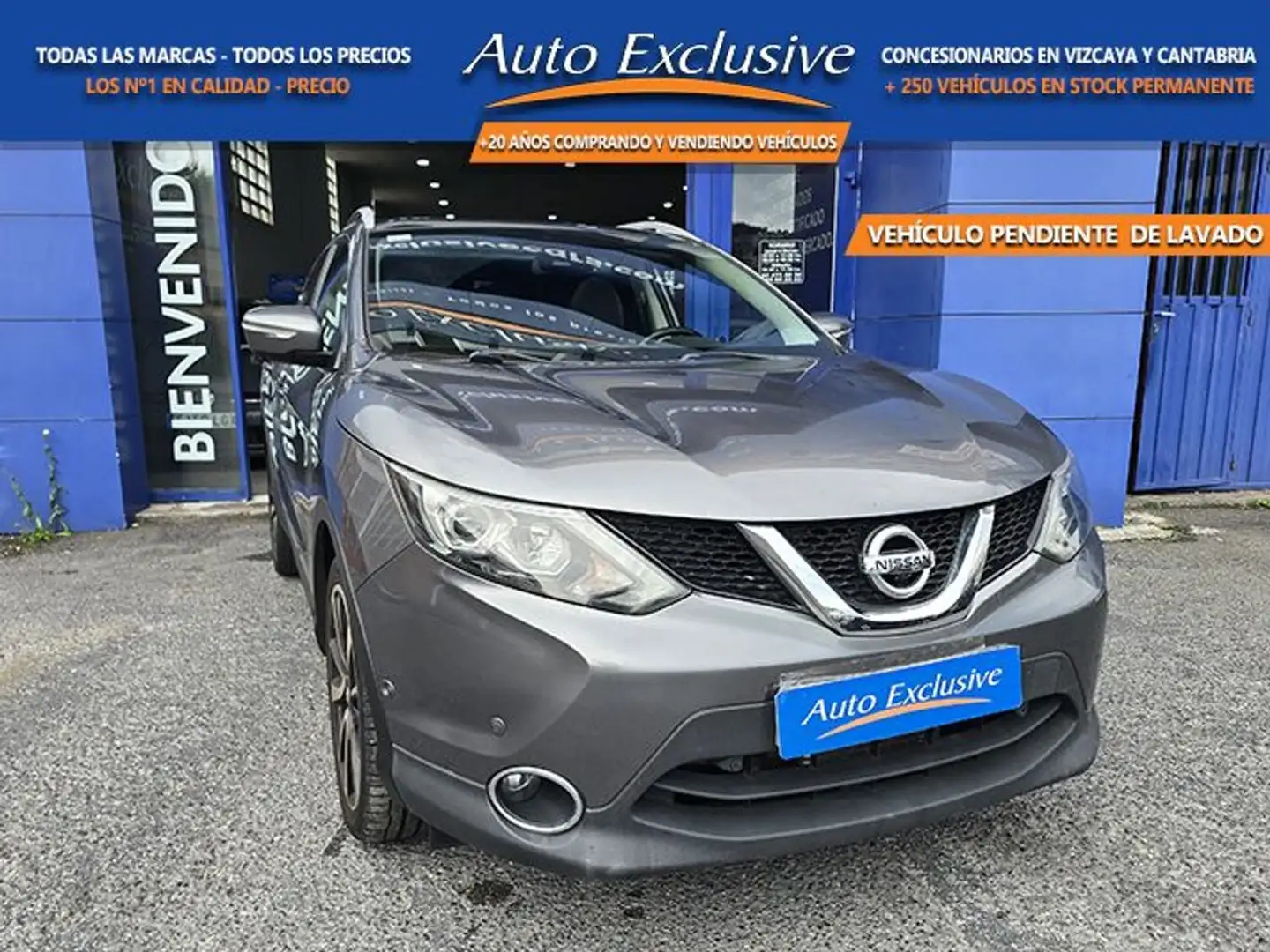 Nissan Qashqai 1.6 dCi SS TEKNA PREM 4x2 17 Gris - 1