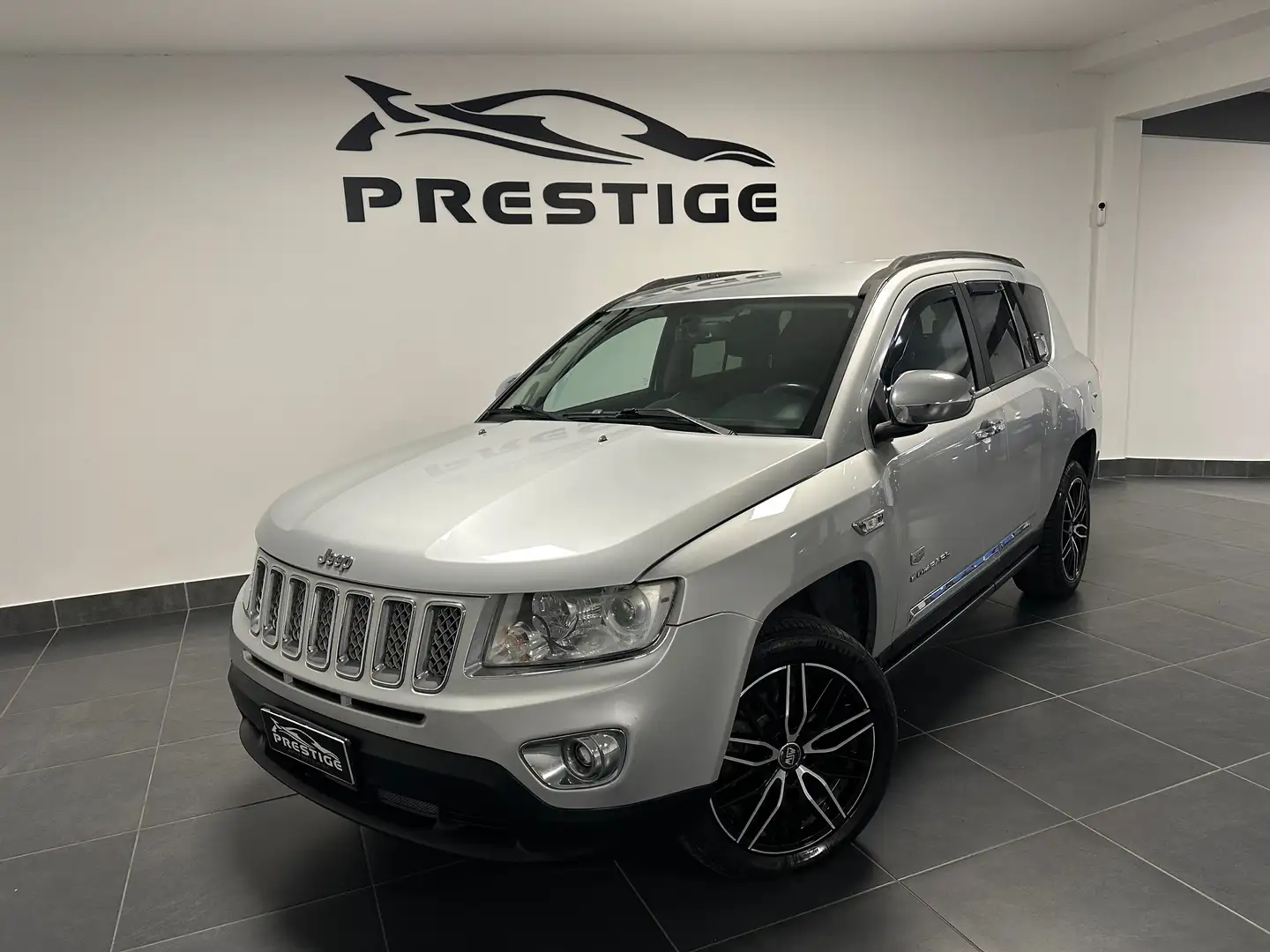 Jeep Compass COMPASS 2.2 CRD 163cv 4x4 PELLE Argento - 1