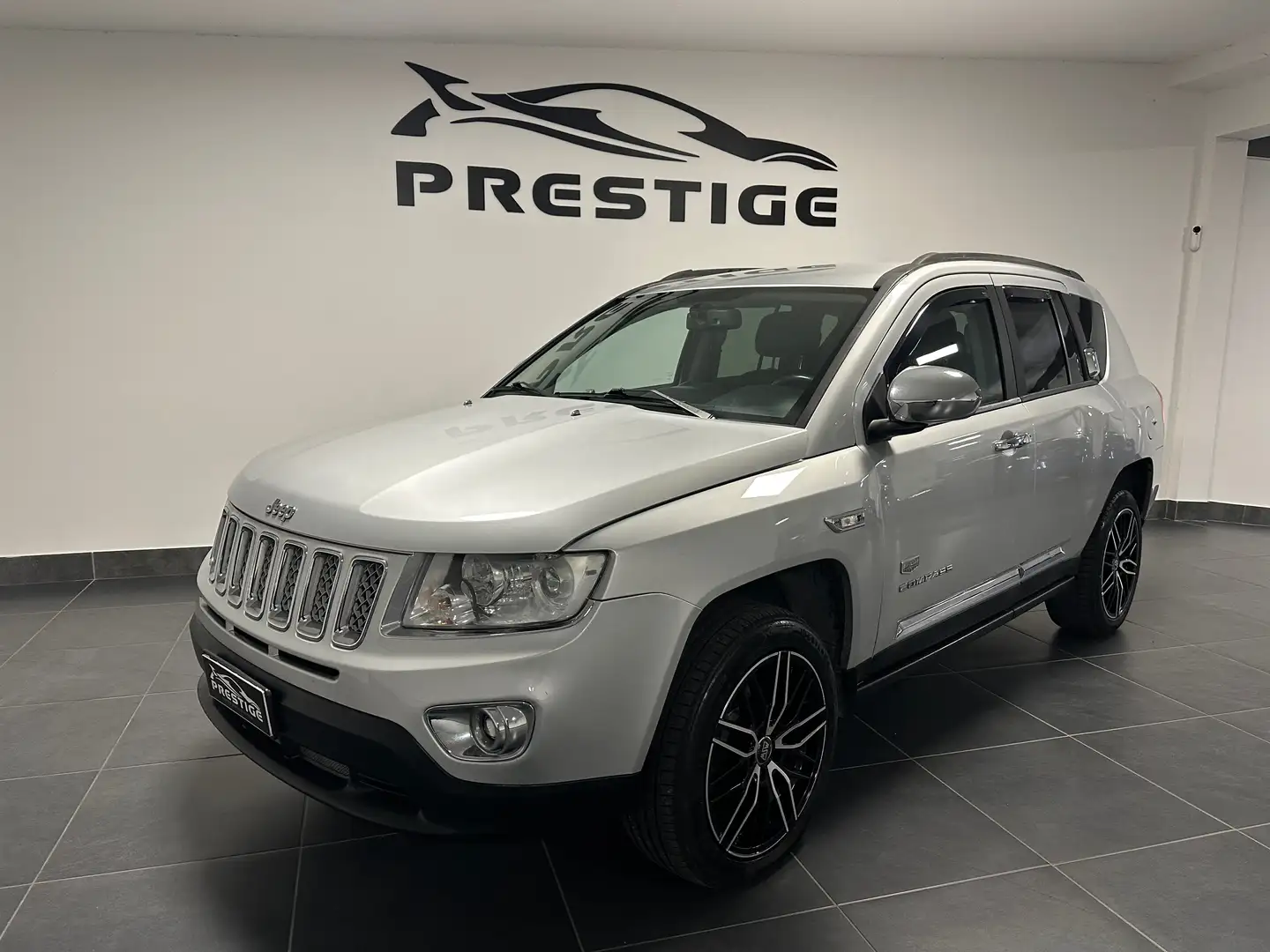 Jeep Compass COMPASS 2.2 CRD 163cv 4x4 PELLE Argento - 2