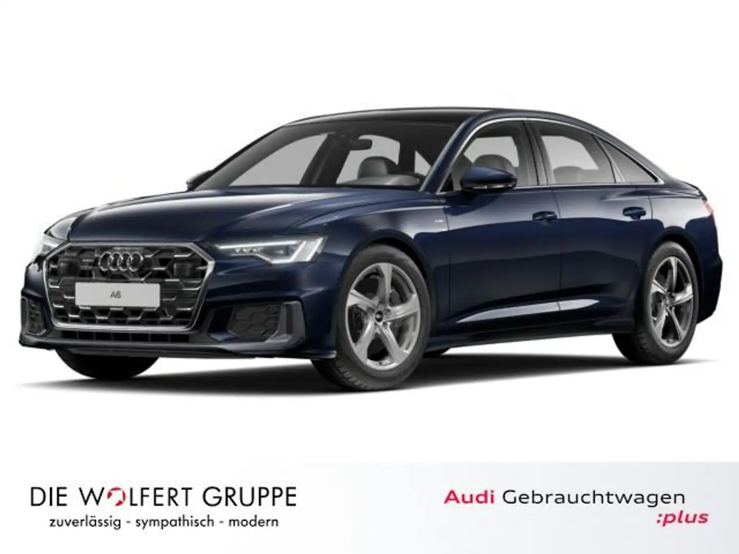 Audi A6 S line 55 TFSI quattro S tronic ACC Blau - 2