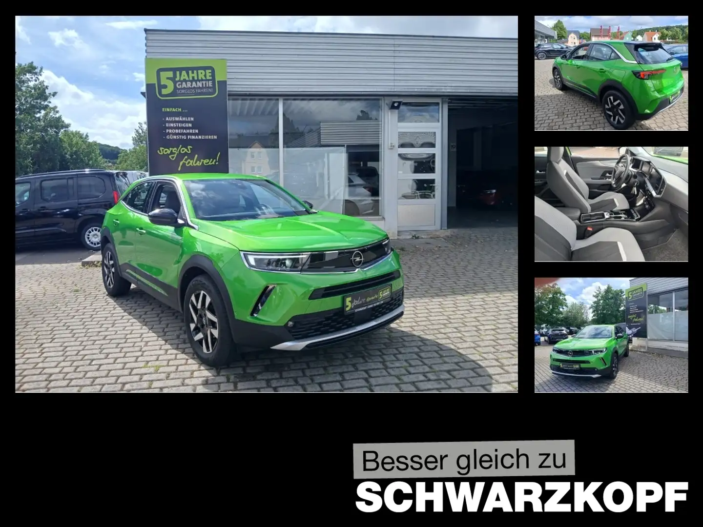 Opel Mokka 1.2 Turbo Winterpaket,Parkpilot,DAB Vert - 1