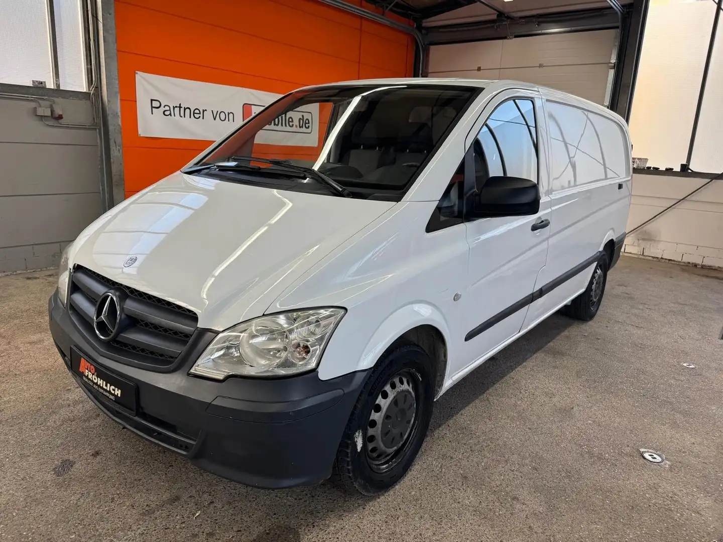 Mercedes-Benz Vito Kasten 116 CDI lang AHK Klima TÜV 6/27 Blanc - 1