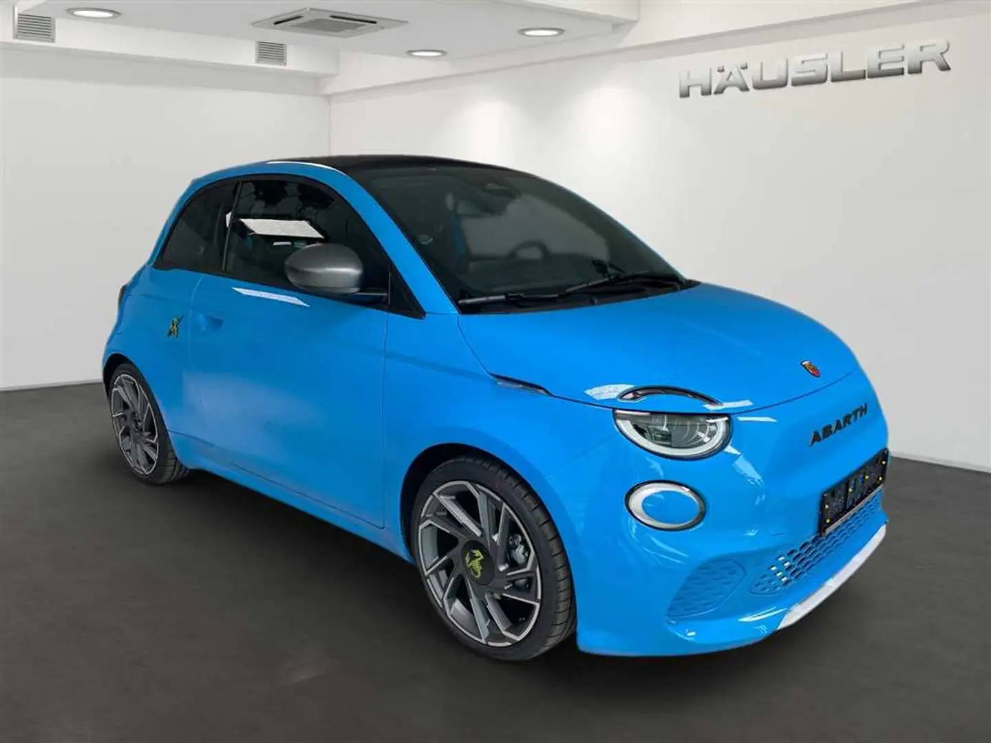 Abarth 500C -e TURISMO 155PS Navi 360°Kamera Sitzheizung Alcan Bleu - 2
