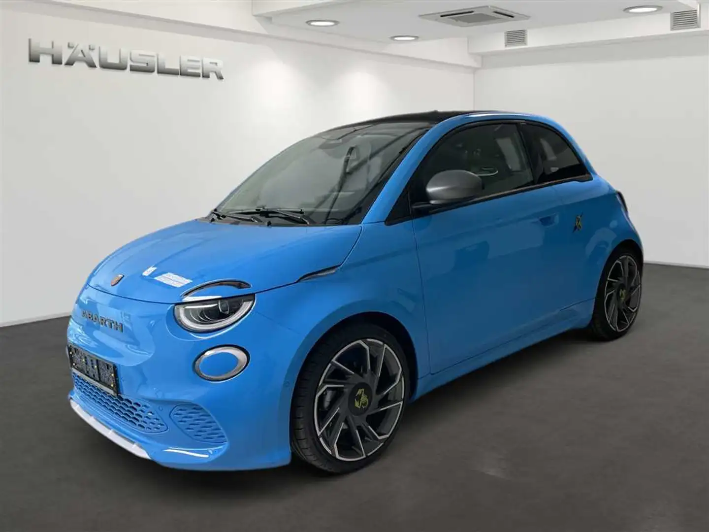 Abarth 500C -e TURISMO 155PS Navi 360°Kamera Sitzheizung Alcan Albastru - 1