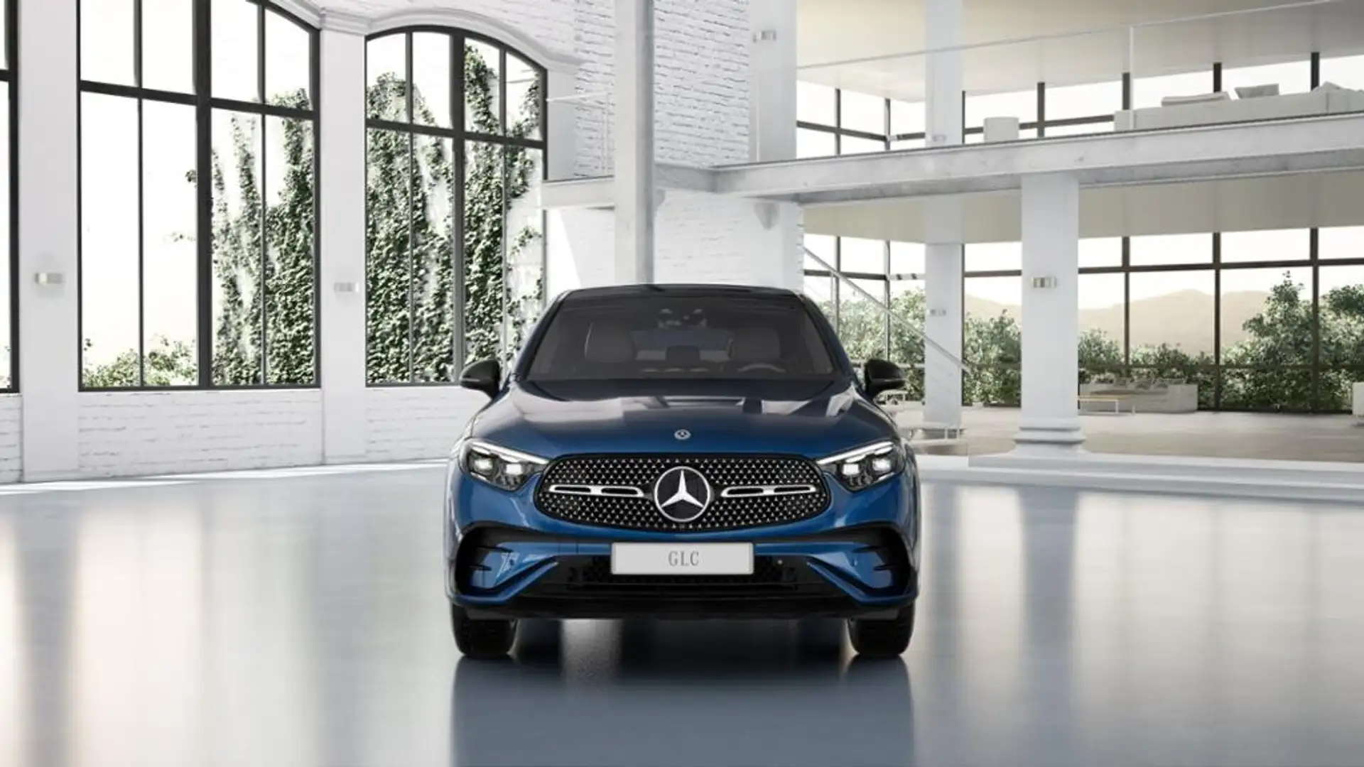Mercedes-Benz GLC 300 d 4MATIC Coupé 360 ACC AHK AUT DynLicht Blau - 1