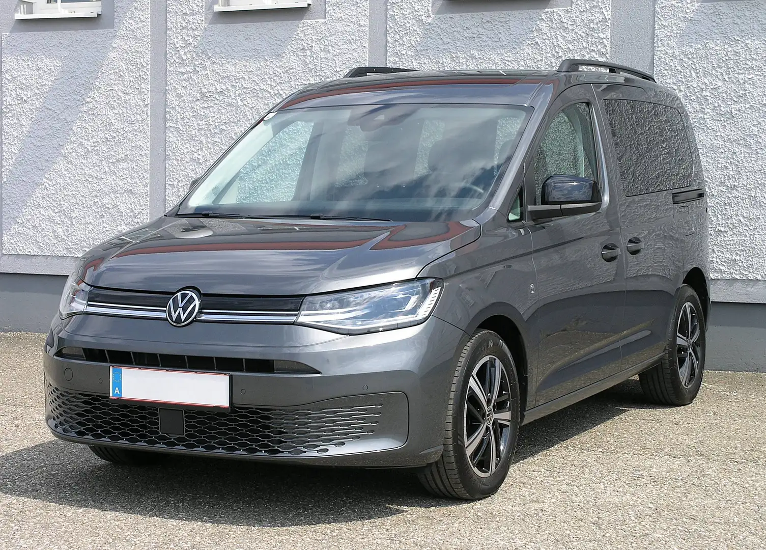 Volkswagen Caddy 2,0 TDI Life mit Standheizung Grau - 2