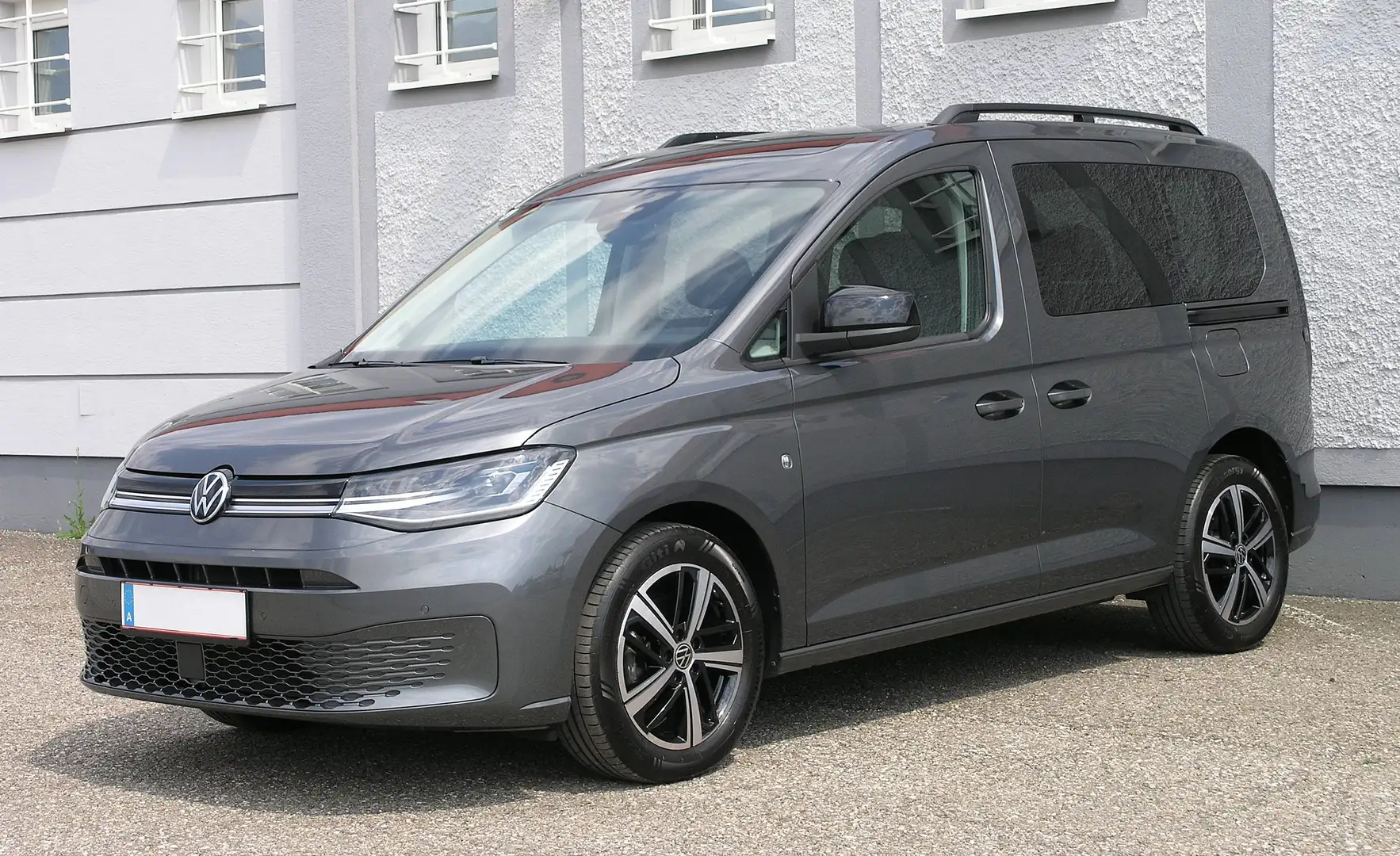 Volkswagen Caddy 2,0 TDI Life mit Standheizung Grau - 1