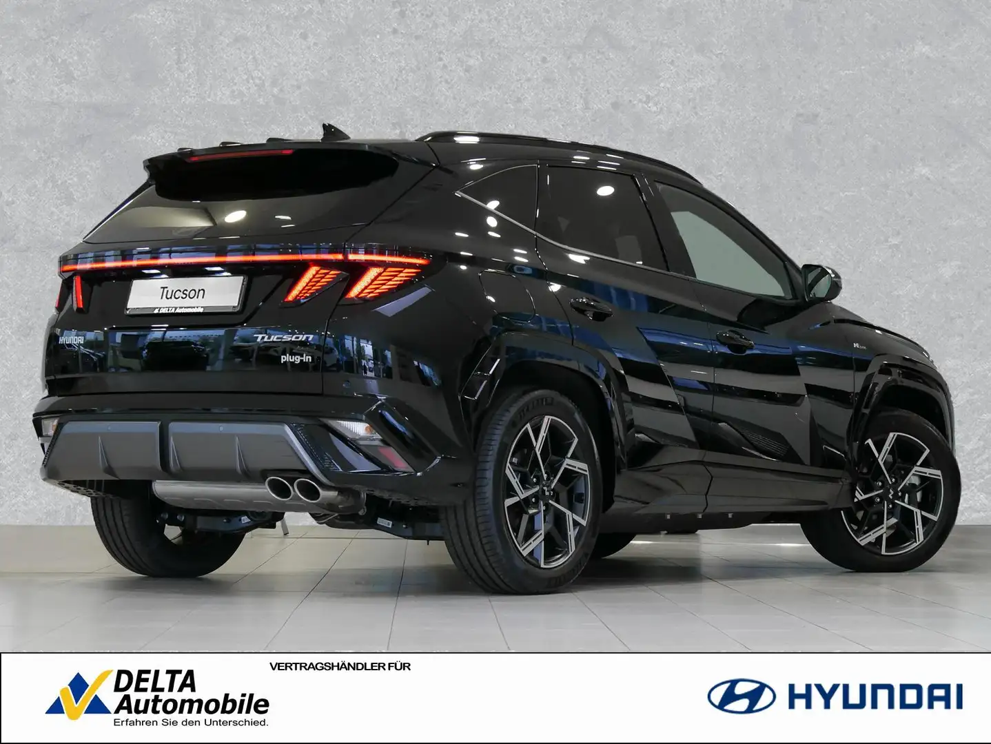 Hyundai TUCSON Plug-In-Hybrid N-Line VOLLAUSSTATTUNG 4WD Schwarz - 2