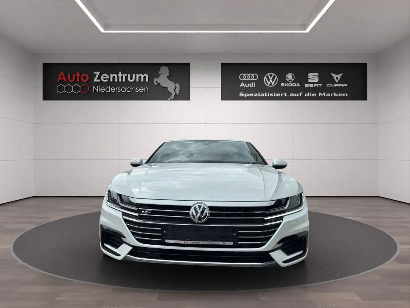 Volkswagen Arteon 2.0 TDI R-Line Kamera Keyless ab 129 EUR Rate/Mon. Weiß - 2
