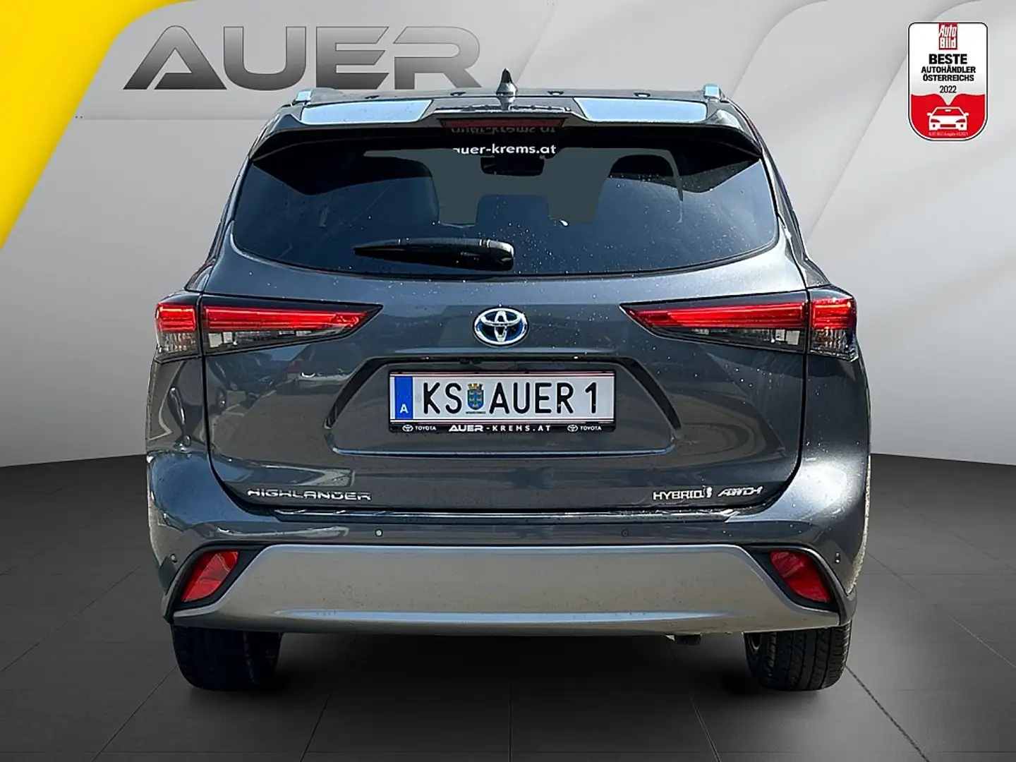 Toyota Highlander 2,5 Hybrid VIP CVT 248PS | 7-SITZE Gri - 2