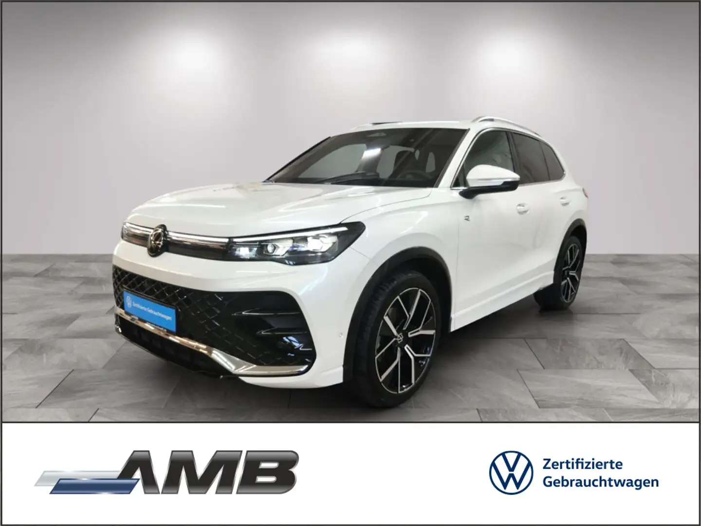 Volkswagen Tiguan R-Line 1.5 eTSI neuesMod/AHK/Pano/Standhz Weiß - 1