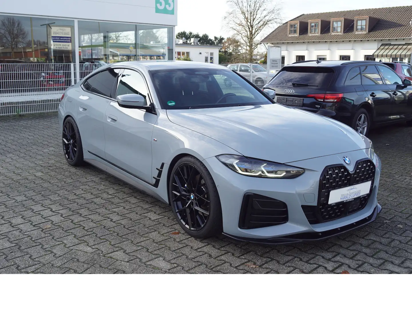 BMW 430 i M Sport,alle M-Pakete, Head-UP, 20 Zoll Grau - 2