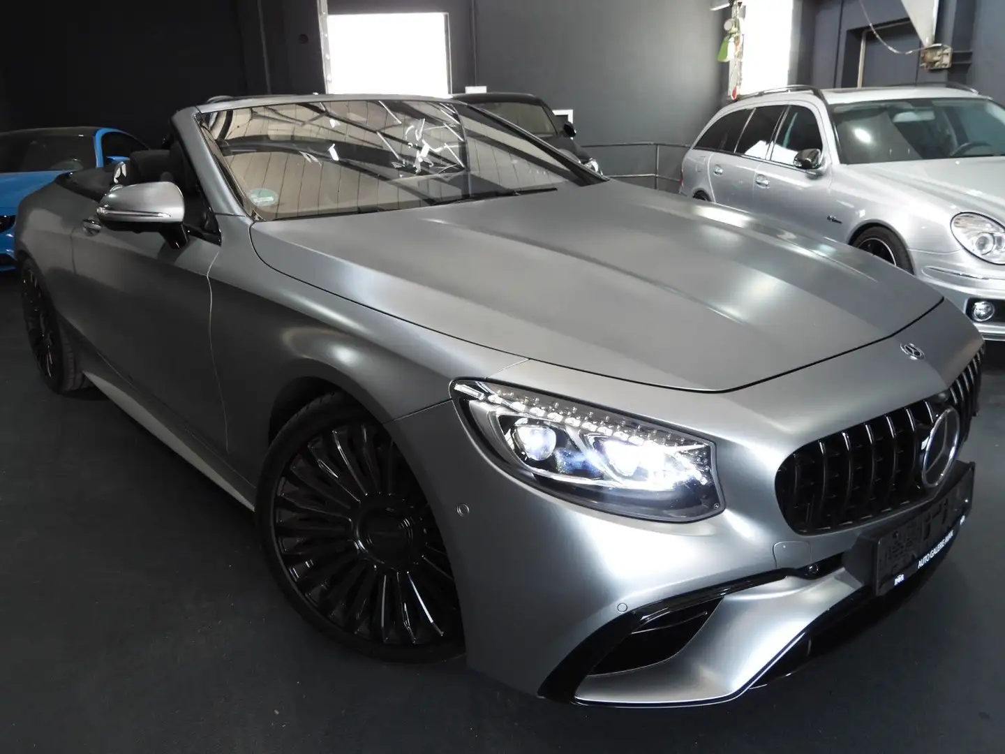 Mercedes-Benz S 500 CABRIO AMG-LINE SWAROVSKI-LED Gris - 2