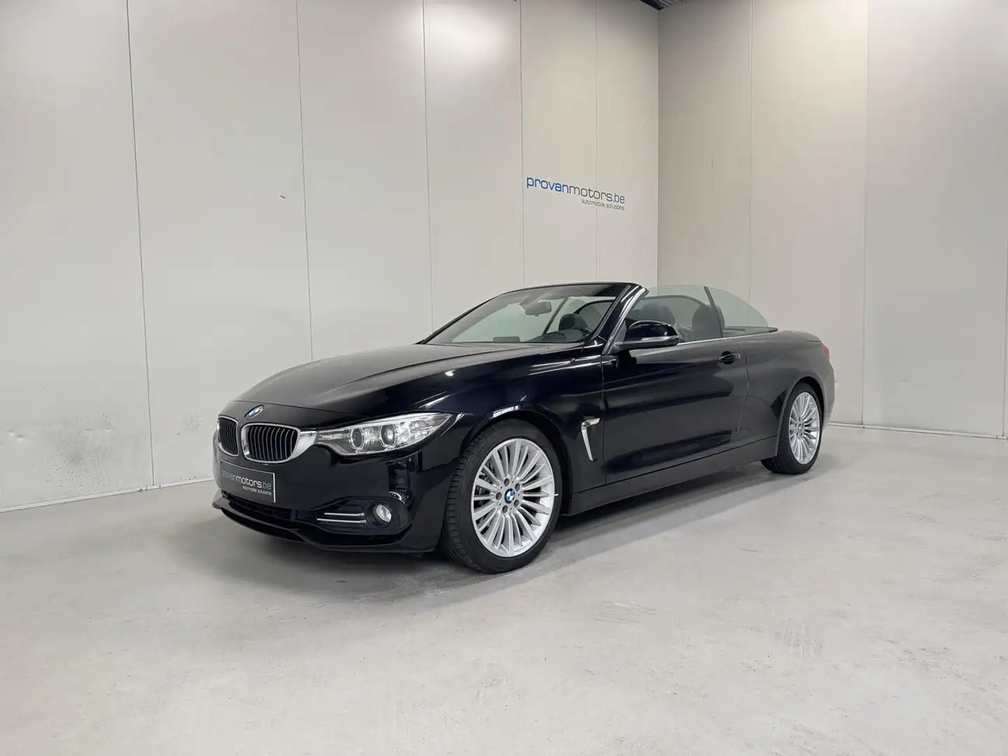 BMW 420 i Cabrio Autom. - Luxury - Topstaat! 1Ste EIG! Schwarz - 1