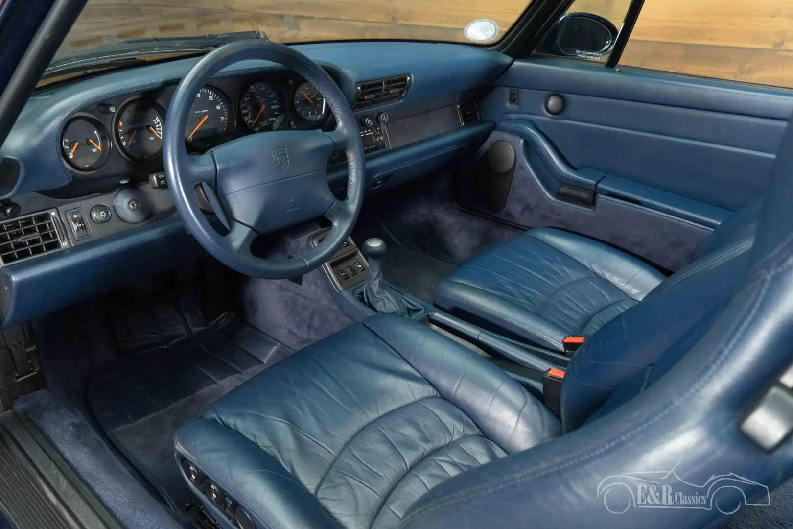 Porsche 911 Carrera Cabriolet Bleu - 2